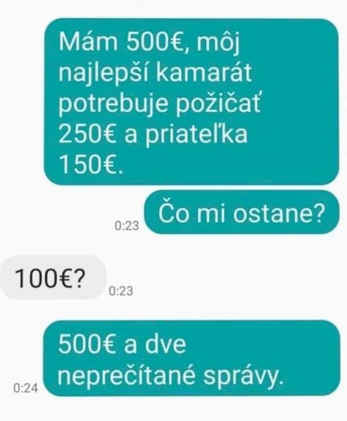 Čo mi ostane?