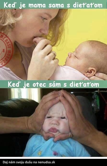Mama vs. otec