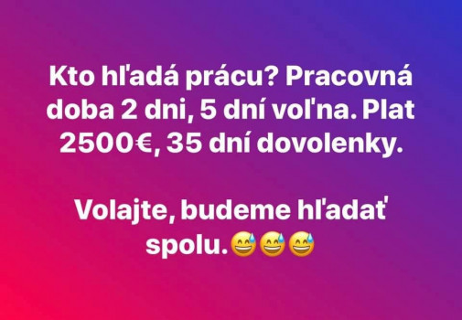 Kto  hľadá?