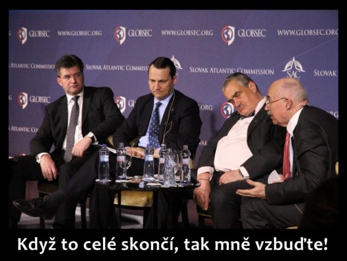 GLOBSEC v Bratislave 2013 a zasa spí...