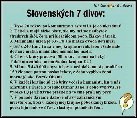 7 slovenských divov