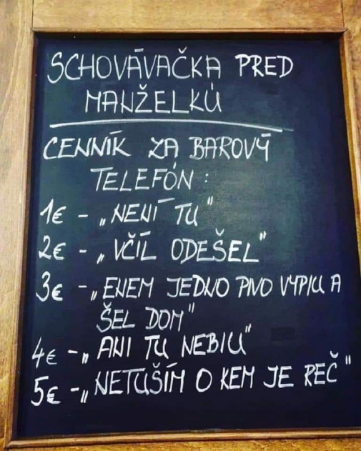 Cenník