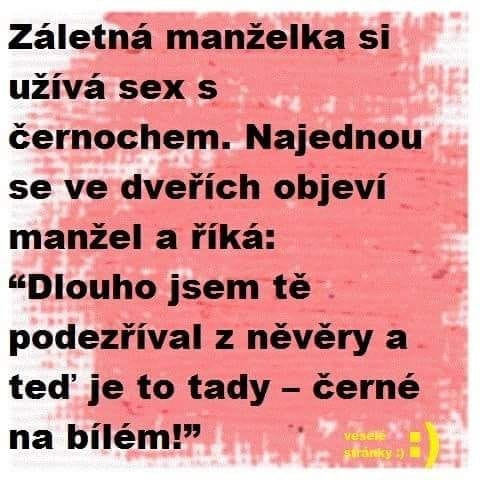 Čierne na bielom