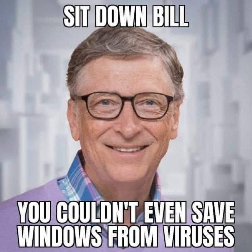 Bill vs. vírusy