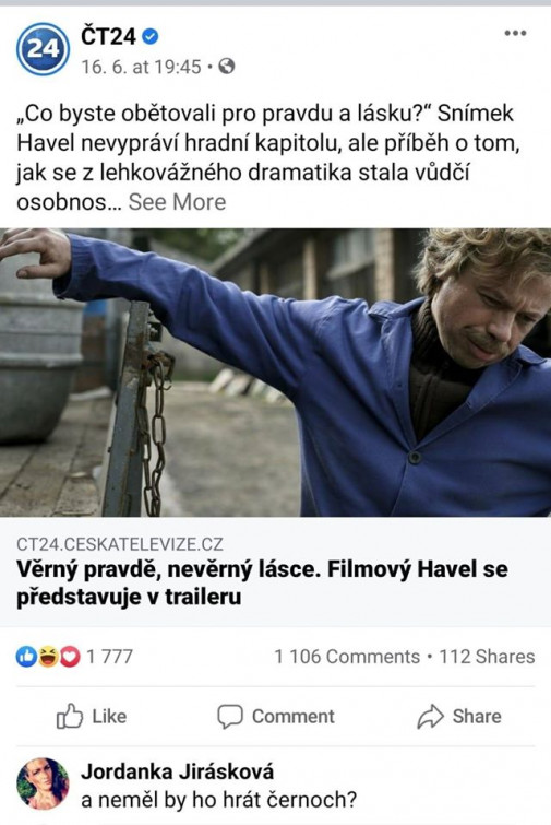 Jirásková podpichuje
