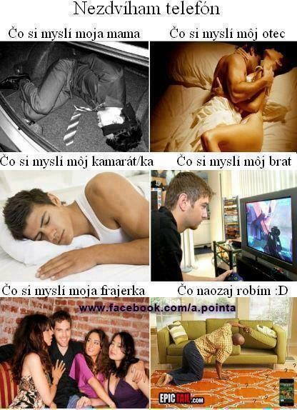Keď nezdvíham telefón