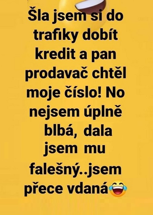 Nie som blbá